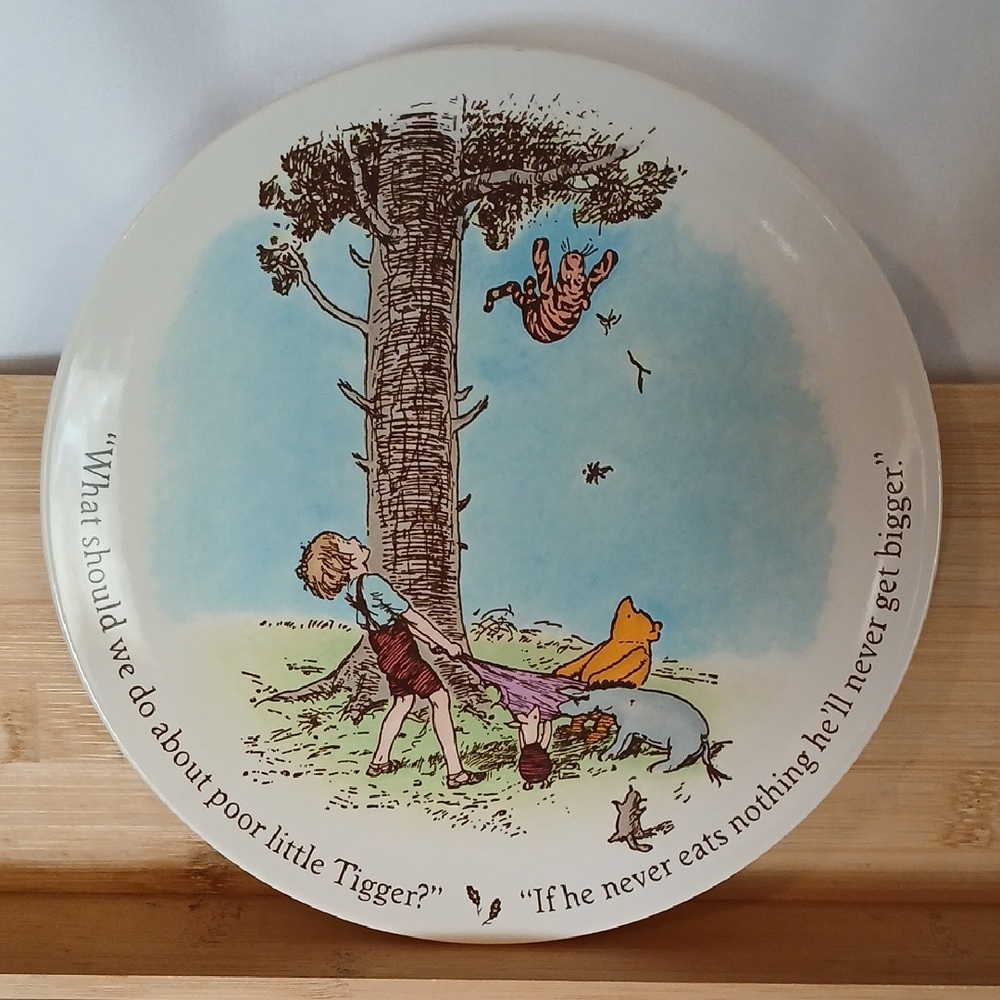 Reed & Barton 1995 Classic Winnie the Pooh Decorative Plate
